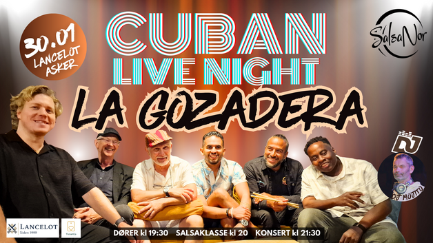 Event image Cuban Live Night i Asker - La Gozadera
