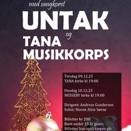 Event image JULEKONSERT med sangkoret UNTAK og TANA MUSIKKORPS i Tana kirke