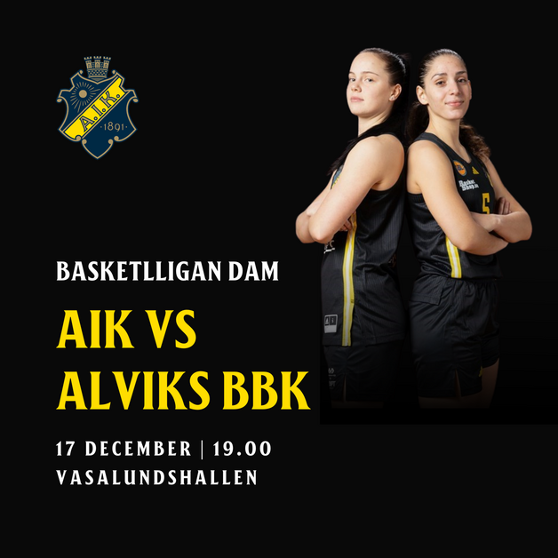 Event image SBL Dam: AIK vs. Alviks BBK