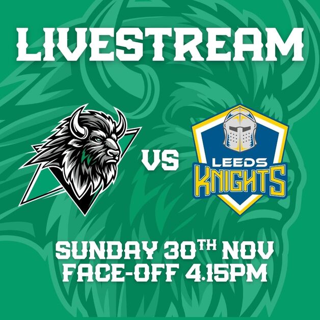 Event image Basingstoke Bison v Leeds Knights Livestream - F/0 16:15