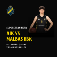 Event image SEH: AIK vs. Malbas BBK