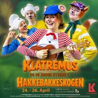 Event image Klatremus og de andre dyrene i Hakkebakkeskogen // Søndag kl. 12.00