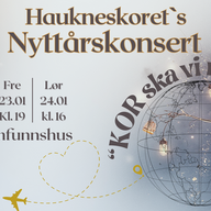 Event image KOR ska vi reis?- Haukneskorets Nyttårskonsert 2026
