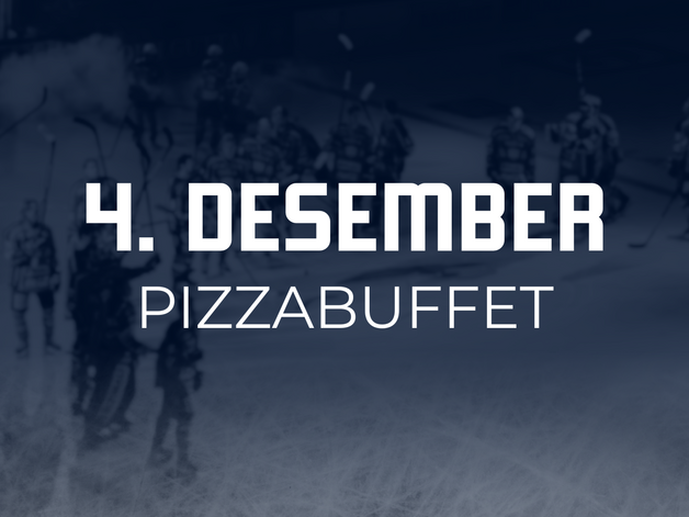 Event image Pizzabuffet før kamp 4. desember 