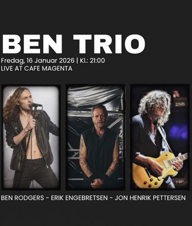 Event image Ben Trio // Cafe Magenta // 16.01.26
