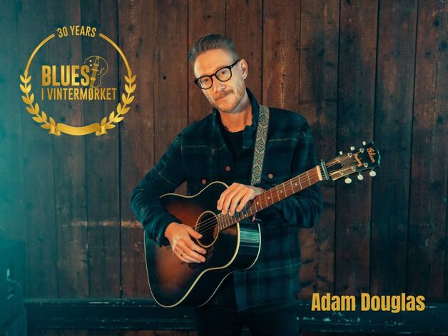 Event image Jubileumskonsert: Adam Douglas på Blues i Vintermørket 2026
