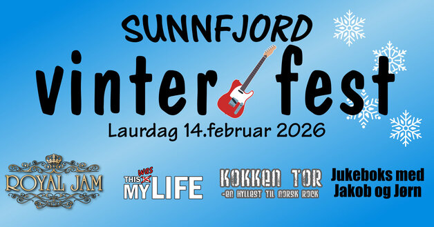 Event image SUNNFJORD VINTERFEST 2026