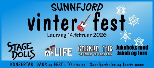Event image SUNNFJORD VINTERFEST 2026
