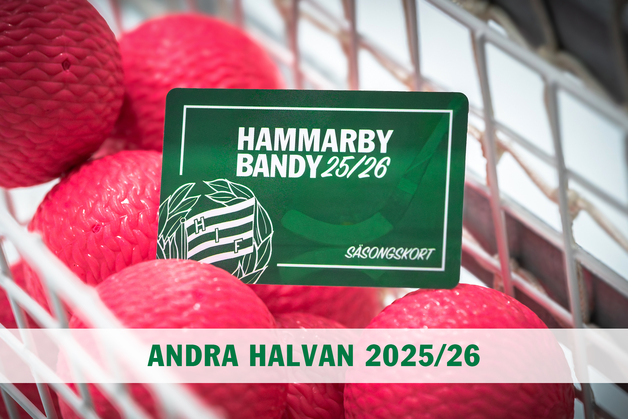 Event image Hammarby Bandy - Säsongskort Andra Halvan 2025/26