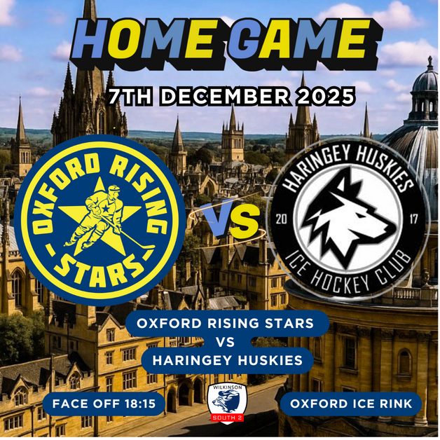 Event image Oxford Rising Stars Vs Haringey Huskies