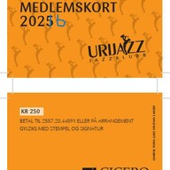 Event image Urijazz medlemskap 2026