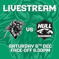 Event image Basingstoke Bison v Hull Seahawks Livestream - F/0 18:30