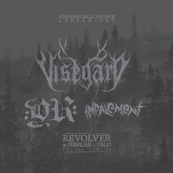 Event image SCREAMING SKULL LABLE NIGHT: Visegard // Yr // Impalement