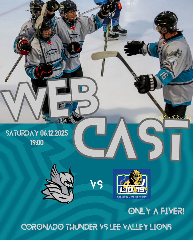 Event image CORONADO THUNDER VS LEE VALLEY LIONS