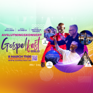 Event image Avslutningskonsert Gospelfest Oslo 2026 med Ricky Dillard, masschoir, Aril Schøld, Leif Ingvald Skaug med flere!