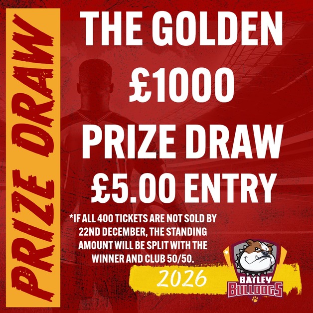 Event image THE GOLDEN £1000 PRIZE DRAW 