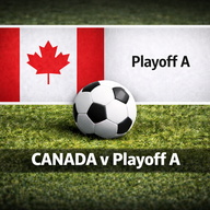Event image Kamp 2 - CANADA v Playoff A: Wales/Bosnia/Italia/Nord-Irland