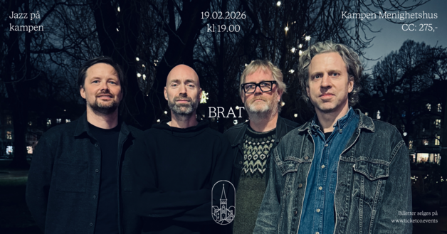 Event image Jazz på Kampen: BRAT