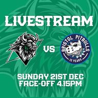 Event image Basingstoke Bison v Bristol Pitbulls Livestream - F/0 16:15