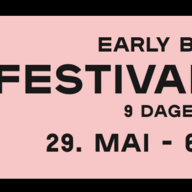 Event image Nattjazz Festivalpass // 9 dager // 29. mai - 6. juni 2026 EARLY BIRD