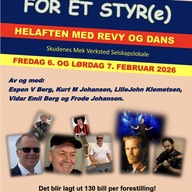 Event image Revyen FOR ET STYR(e) 