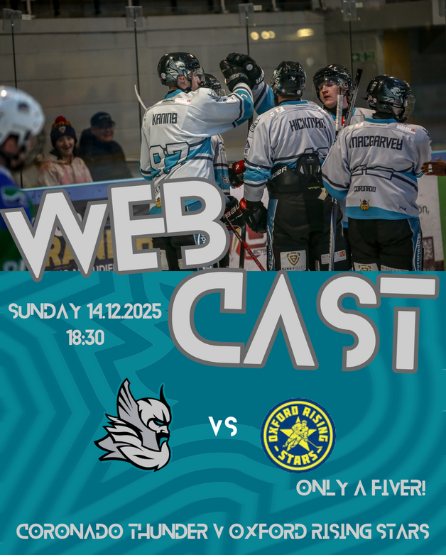 Event image CORONADO THUNDER VS OXFORD RISING STARS - LIVE STREAM