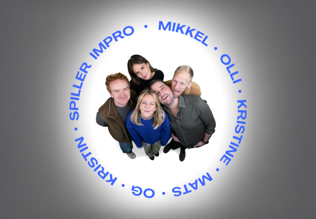 Event image Mikkel, Olli, Kristine, Mats og Kristin spiller impro