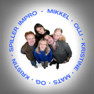 Event image Mikkel, Olli, Kristine, Mats og Kristin spiller impro