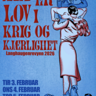 Event image ALT ER LOV I KRIG OG KJÆRLIGHET - Fredag 6. Februar