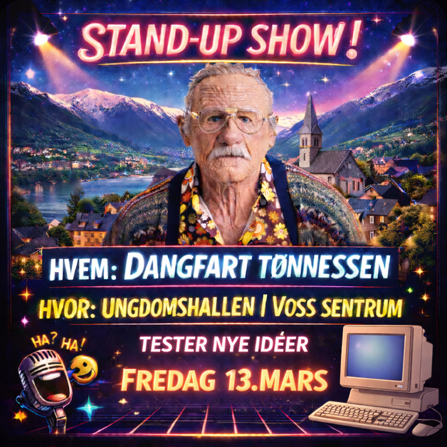 Event image Dangfart Tønnessen @VossUngdomshall