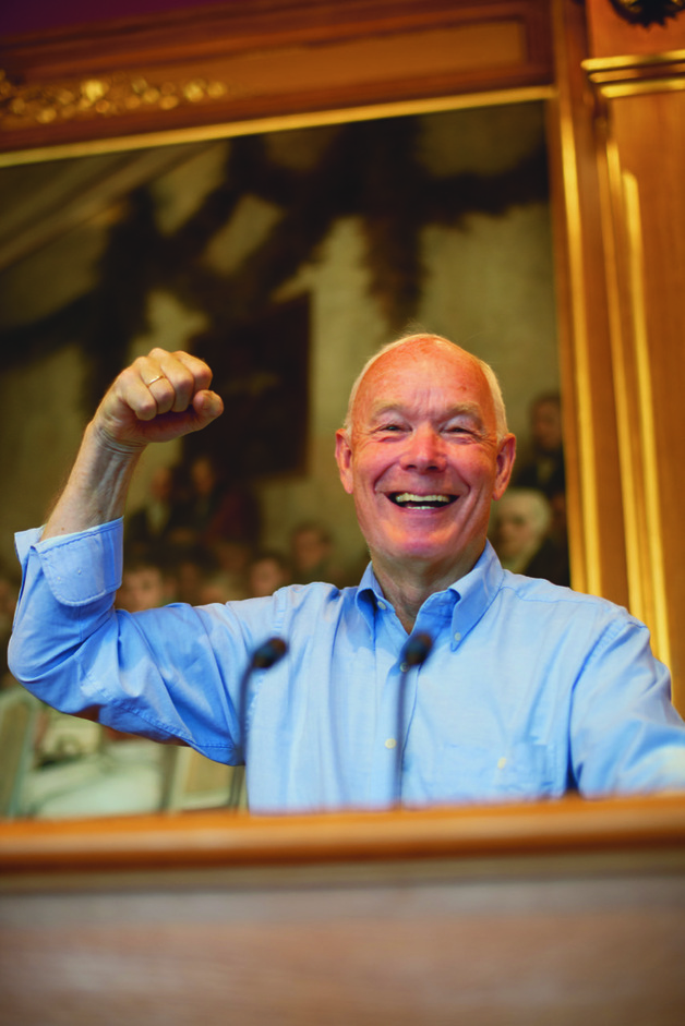 Event image Per Olaf Lundteigen i samtale med Harald Buttedahl 