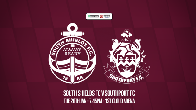 Event image South Shields FC v Southport FC