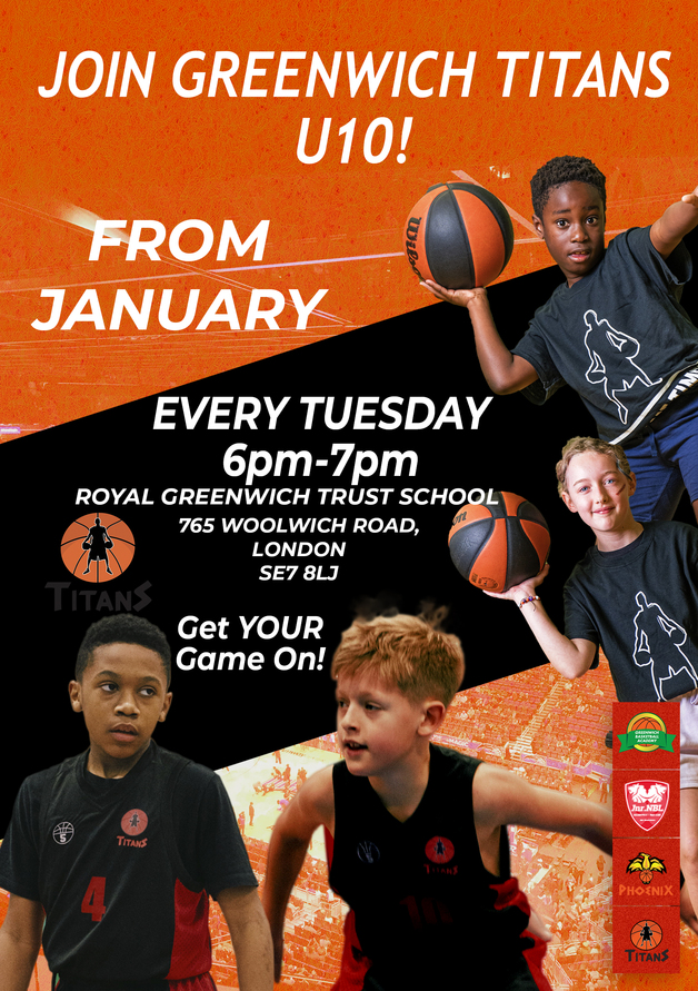 Event image Titans Basketball 2026 U10 Open Day