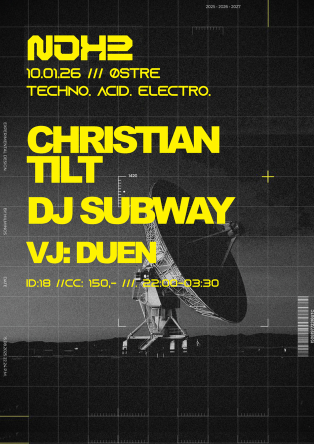 Event image Nohr pres. Christian Tilt & DJ Subway