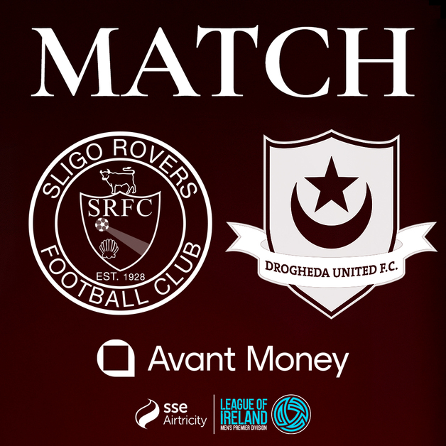 Event image Sligo Rovers Vs Drogheda United
