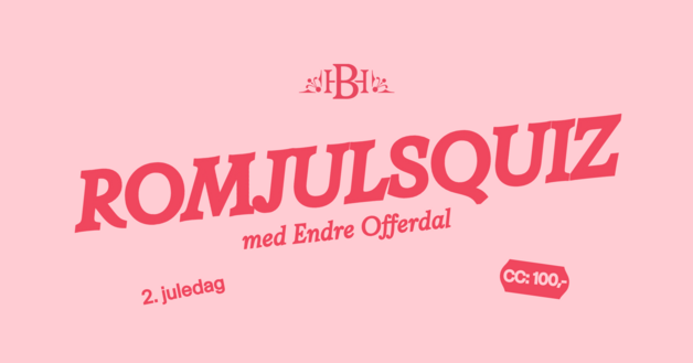 Event image Romjulsquiz