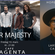 Event image Lars Mabro Carlsson og Her Majesty- før-releaseparty for Lars sin nye plateutgivelse!