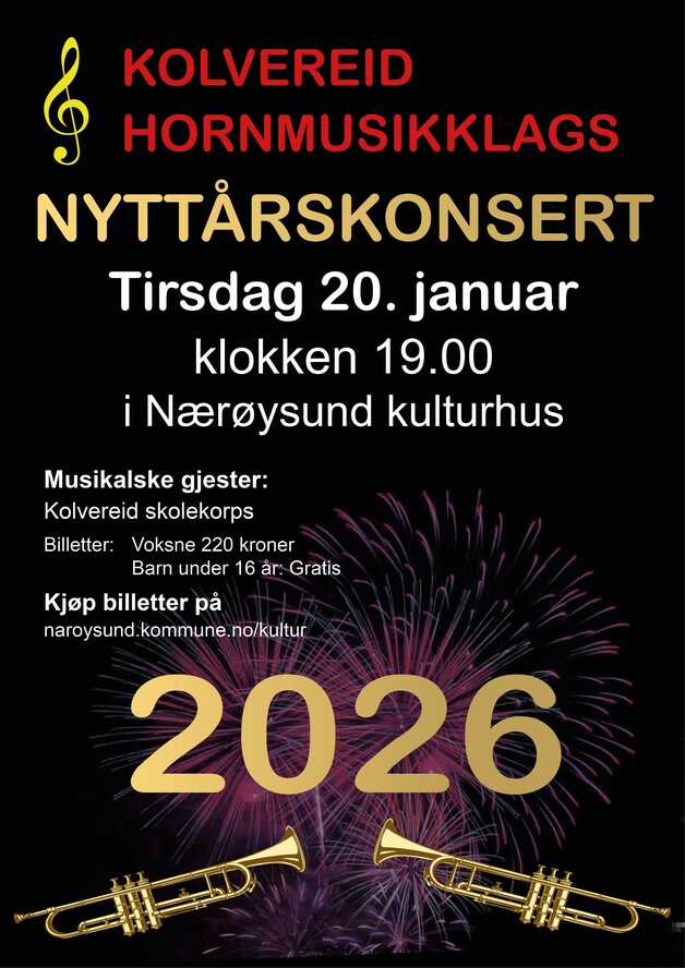 Event image Nyttårskonsert med Kolvereid hornmusikklag