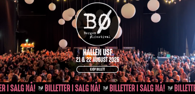 Event image Bergen Ølfestival 2026