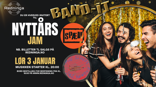 Event image Nyttårs Jam På Redninga lør 3 januar
