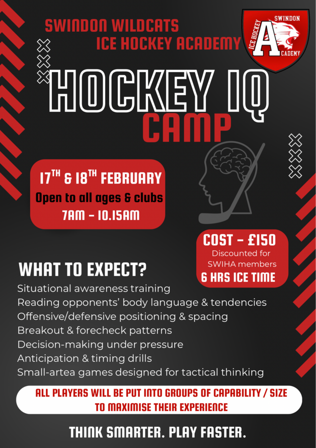 Event image Swindon Ice Hockey Camp - Hockey IQ 