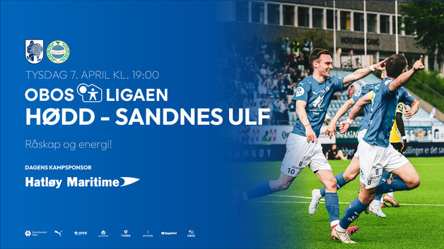 Event image OBOS-ligaen 2026: Hødd - Sandnes Ulf