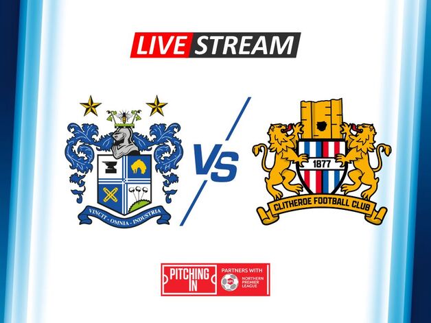 Event image Bury v Clitheroe (Live Stream)
