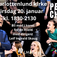 Event image Bli med i Peace Choir i Charlottenlund kirke, Trondheim!