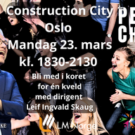 Event image Bli med på Peace Choir i Construction City, Oslo!