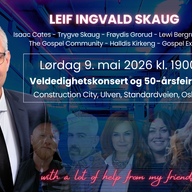 Event image 50 - with a lot of help from my friends. Leif Ingvald Skaug inviterer til veldedighetskonsert!