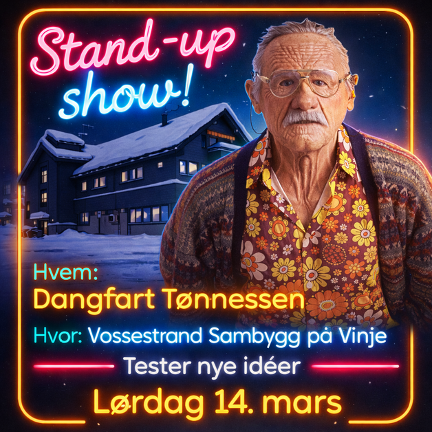 Event image Dangfart Tønnessen @VossestrandSambygg