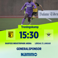 Event image Treningskamp A-lag herrer Raufoss - Elverum