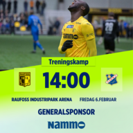 Event image Treningskamp A-lag herrer Raufoss - Lyn 1986