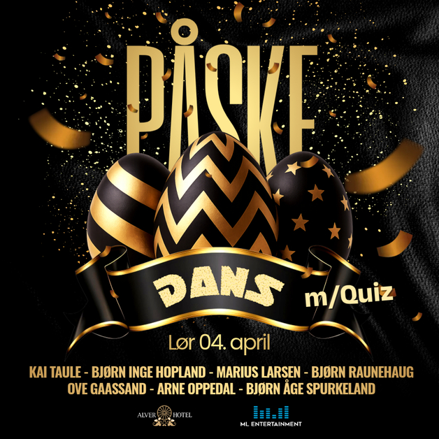 Event image Påskedans m/Quiz - Alver Hotel 2026